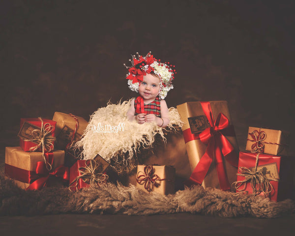 Christmas gifts - Digital backdrop /background - psd with layers