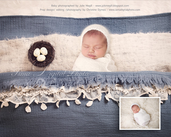 Easter Carpet With Egg - Beautiful Digital background Newborn Photography Prop download