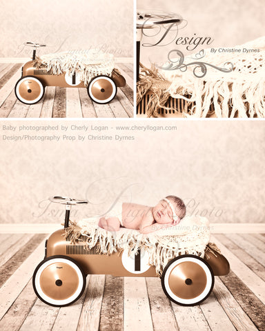 Toy Car Boy  - Beautiful Digital Backdrop Newborn Photography Props Download, Two files included