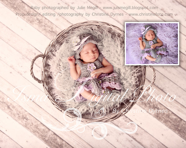 Girl Dream 1 - Beautiful Digital background backdrop Newborn Photography Prop download
