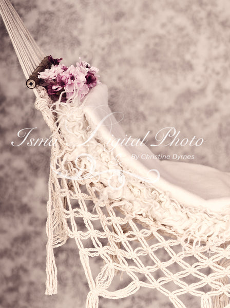 Hammock With Texture Background - Beautiful Digital background Newborn Photography Prop download