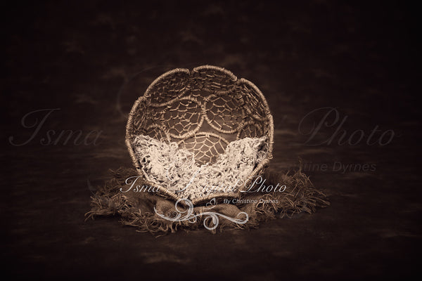 Twine Circles Bowl 2- Digital backdrop /background - psd with layers